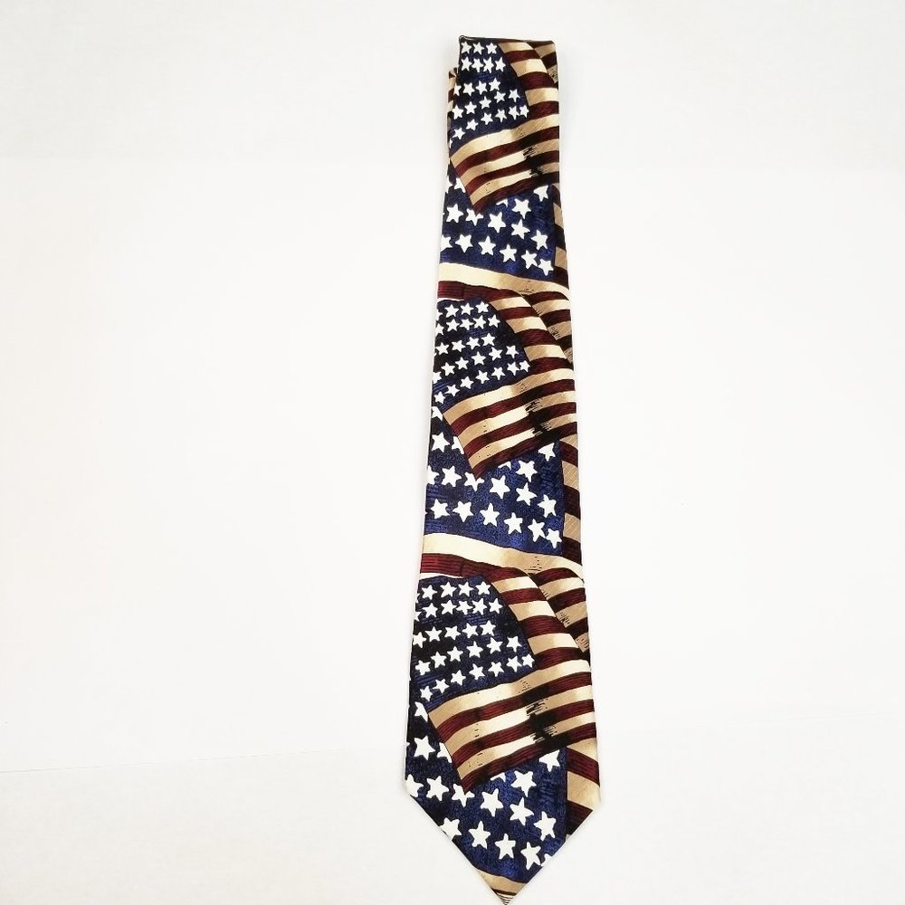 Tango by Max Raab Tie 100% Silk Americana Series F